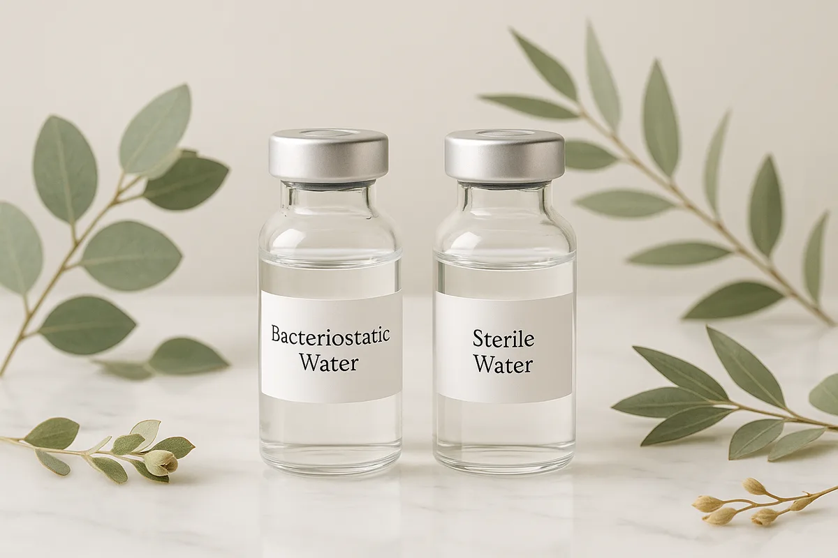 Bacteriostatic Water vs Sterile Water for Peptide Research