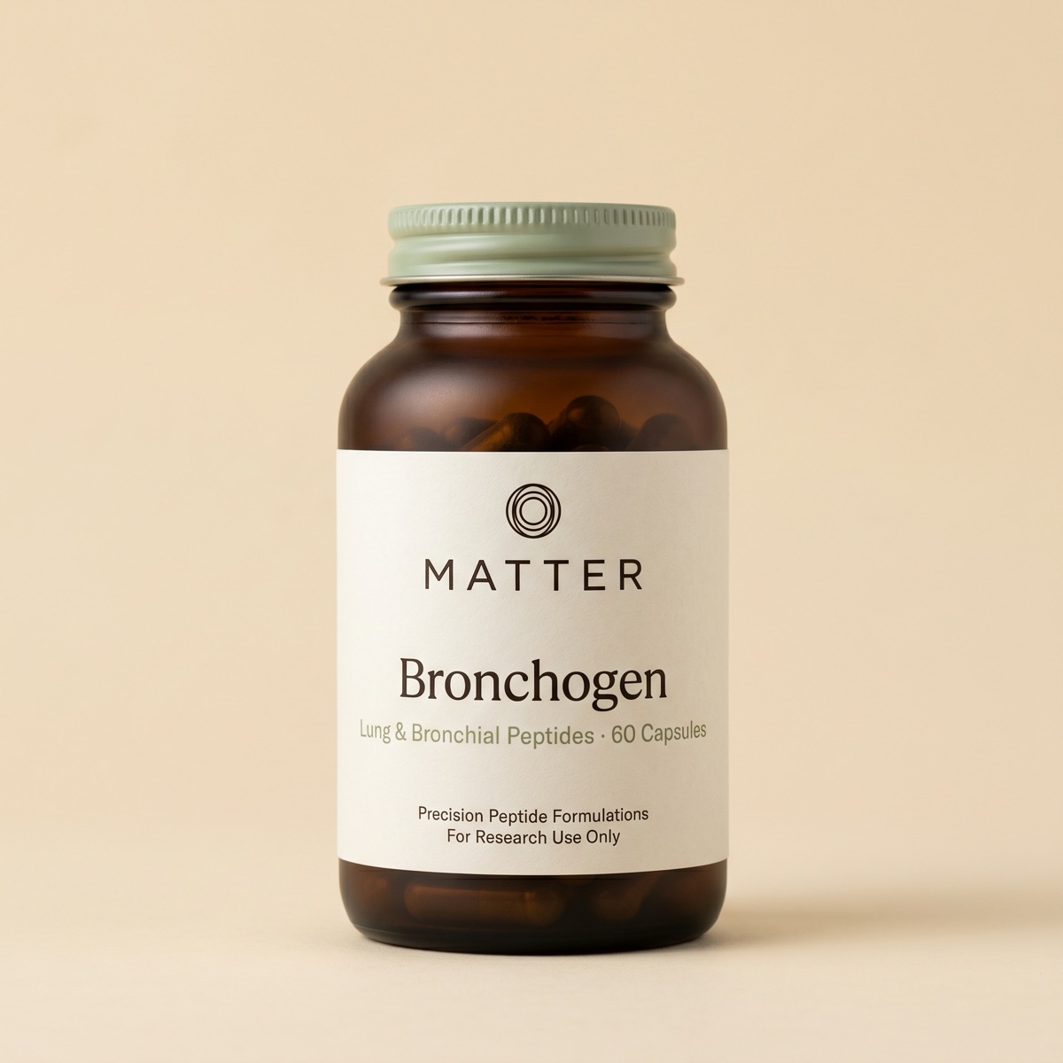 Lung Bioregulator (Bronchogen), 60 capsule box, front