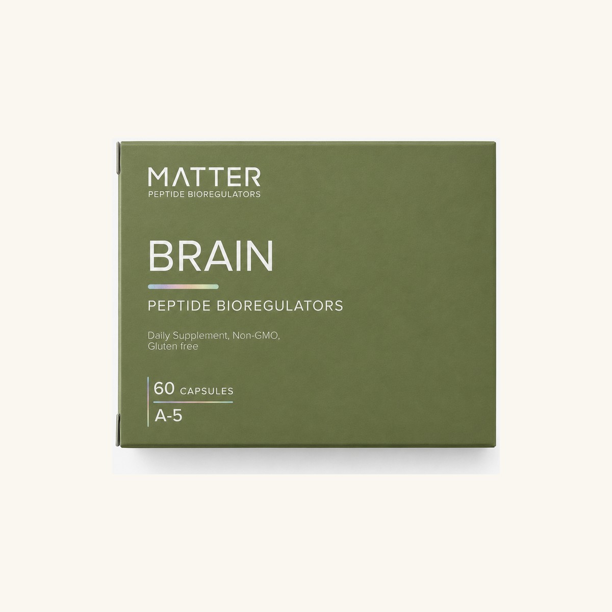 Brain & CNS Bioregulator (Cerluten), 60 capsule box, front