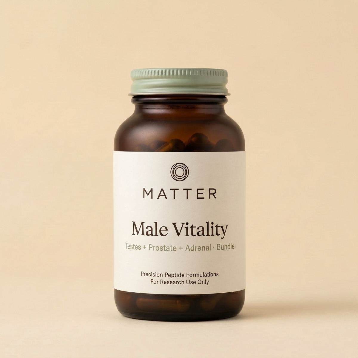 Male Vitality Bundle, 60 capsule box, front