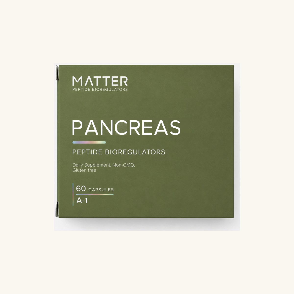 Pancreas Bioregulator (Suprefort), 60 capsule box, front
