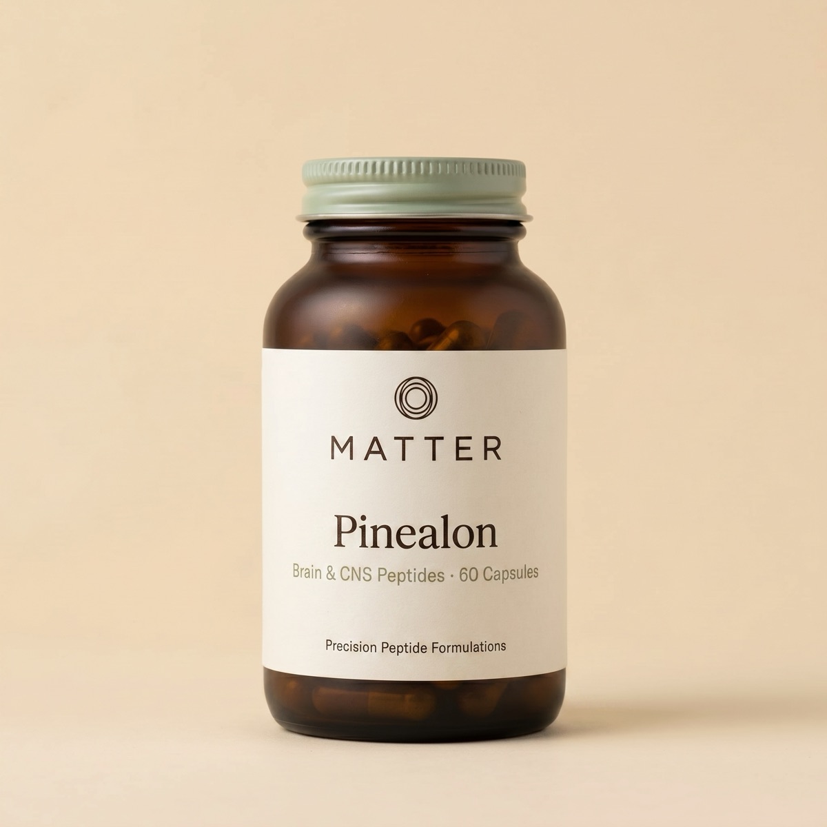 Brain Bioregulator (Pinealon), 60 capsule box, front