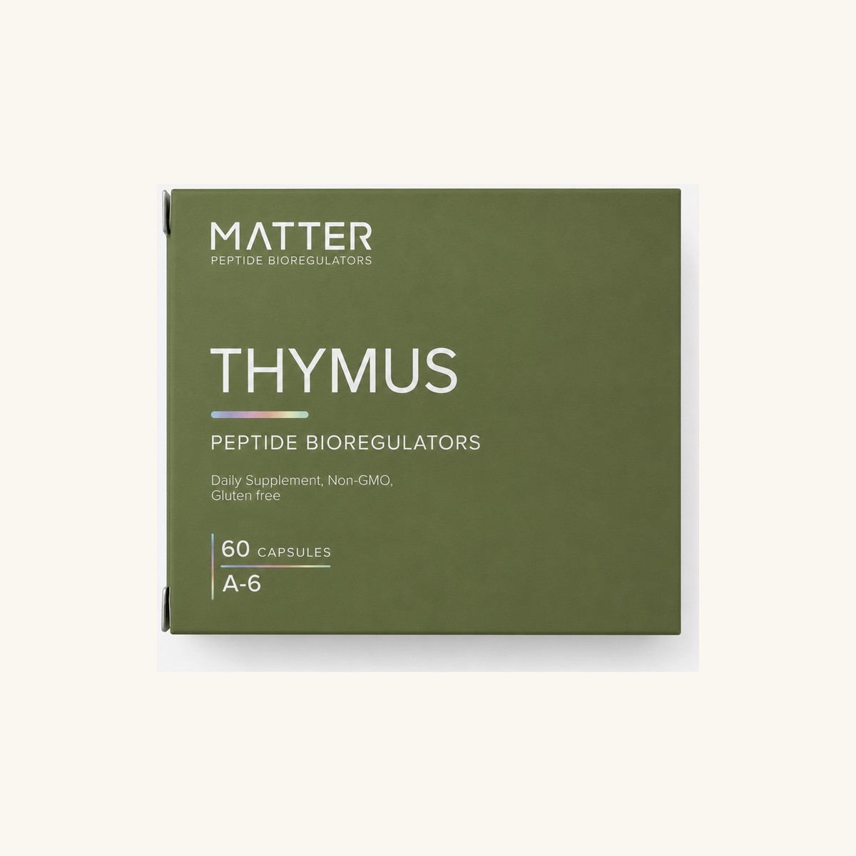 Thymus Bioregulator (Vladonix), 60 capsule box, front