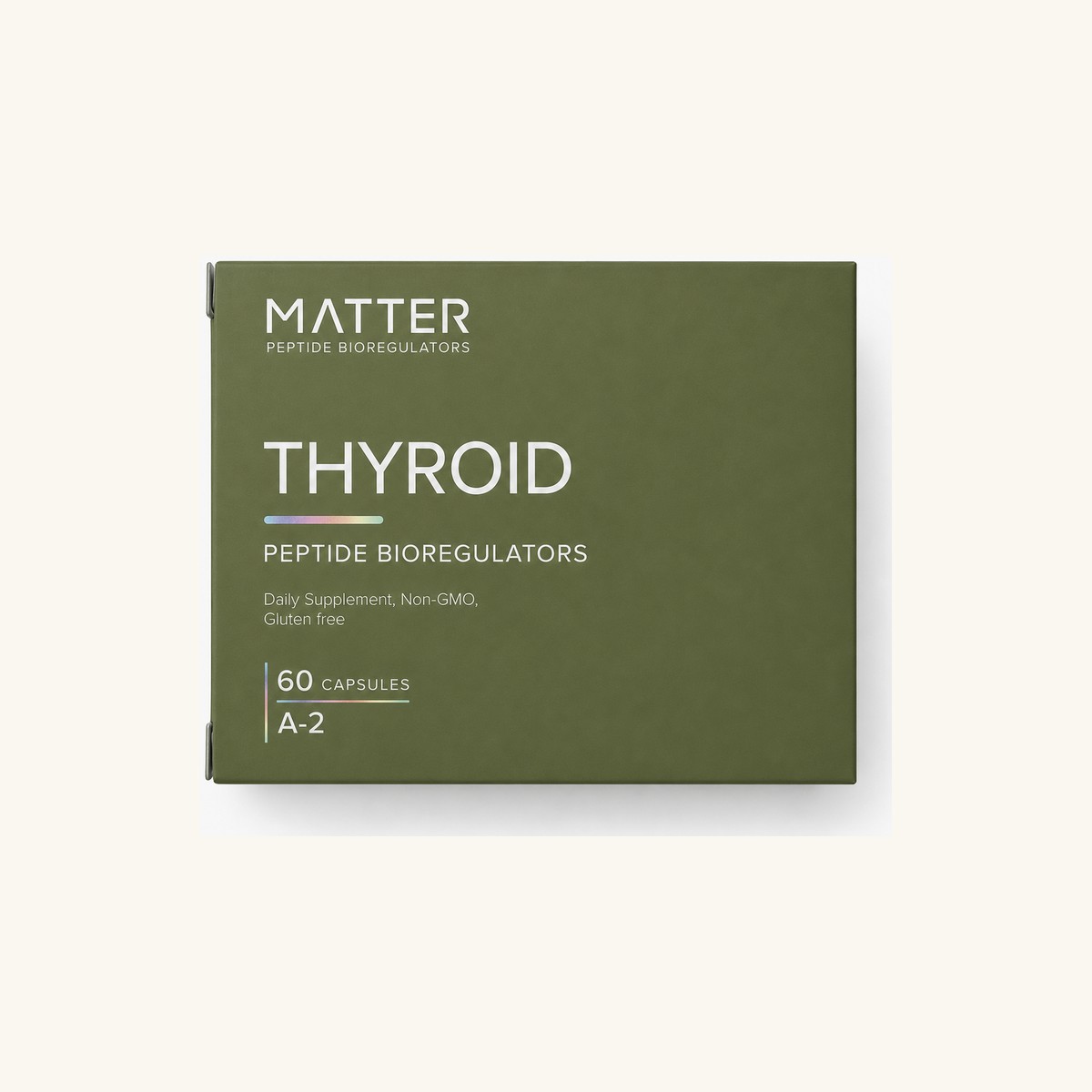 Thyroid Bioregulator (Thyreogen), 60 capsule box, front